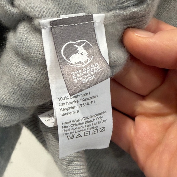 J. Crew Gray V-Neck Sweater - Picture 6 of 6